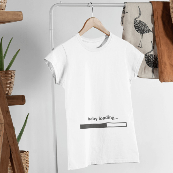 Marškinėliai "Baby loading" Marškinėliai "Baby loading"