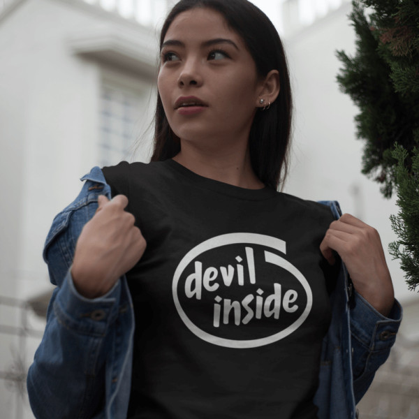 Marškinėliai "Devil inside"