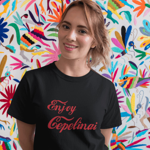 Marškinėliai "Enjoy cepelinai"