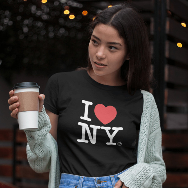 Moteriški marškinėliai "I love New York"