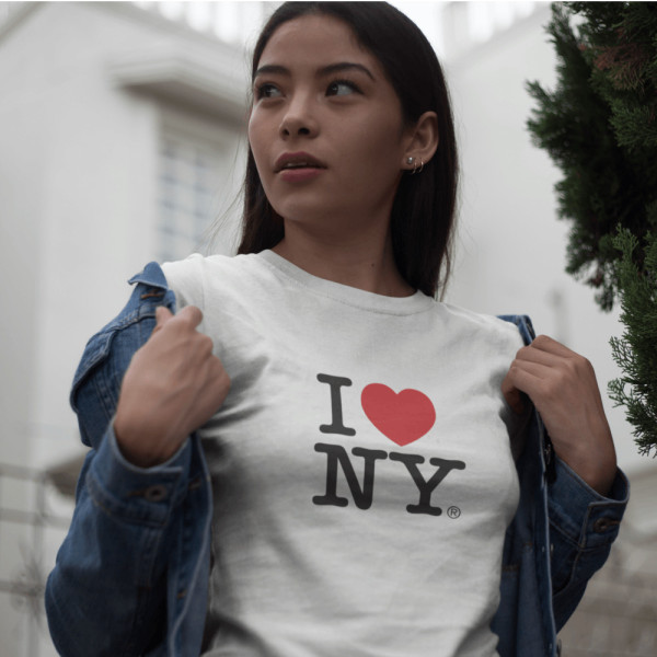 Moteriški marškinėliai "I love New York"