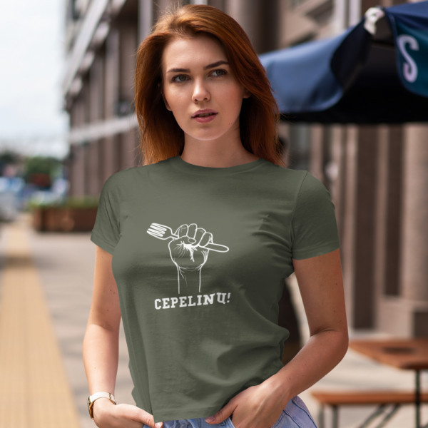 Marškinėliai "Noriu cepelinų!"