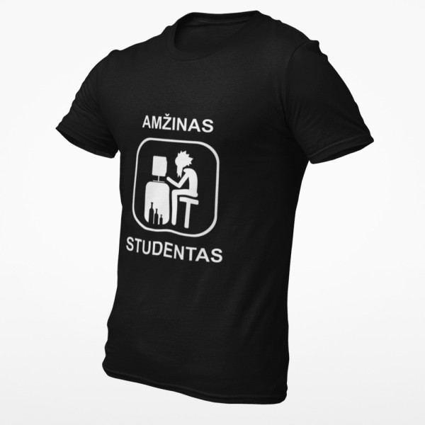 Marškinėliai "Amžinas studentas"