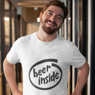 Marškinėliai "Beer inside"