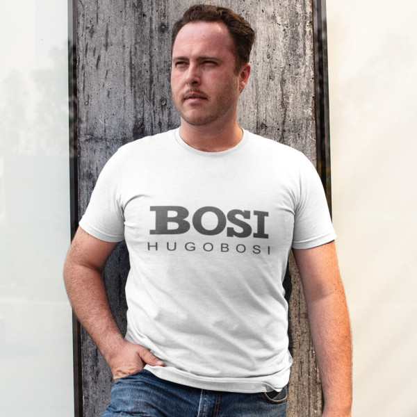 Marškinėliai "Bosi Hugobosi" Marškinėliai "Bosi Hugobosi"