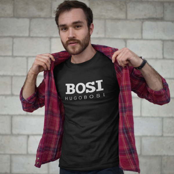 Marškinėliai "Bosi Hugobosi" Marškinėliai "Bosi Hugobosi"