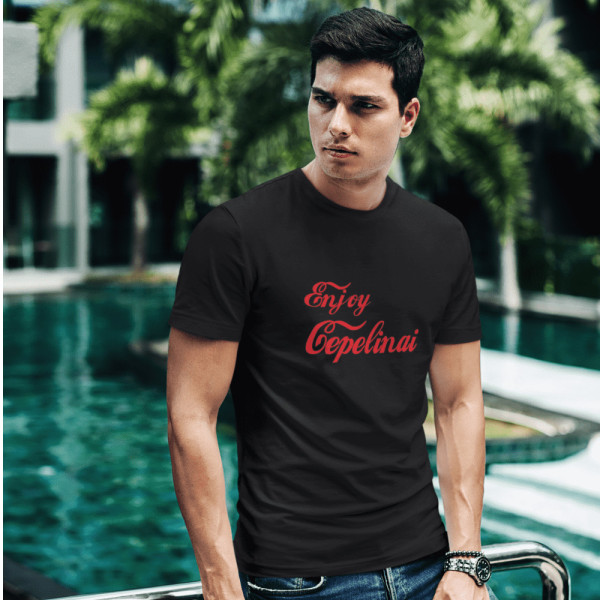 Marškinėliai "Enjoy cepelinai" Marškinėliai "Enjoy cepelinai"