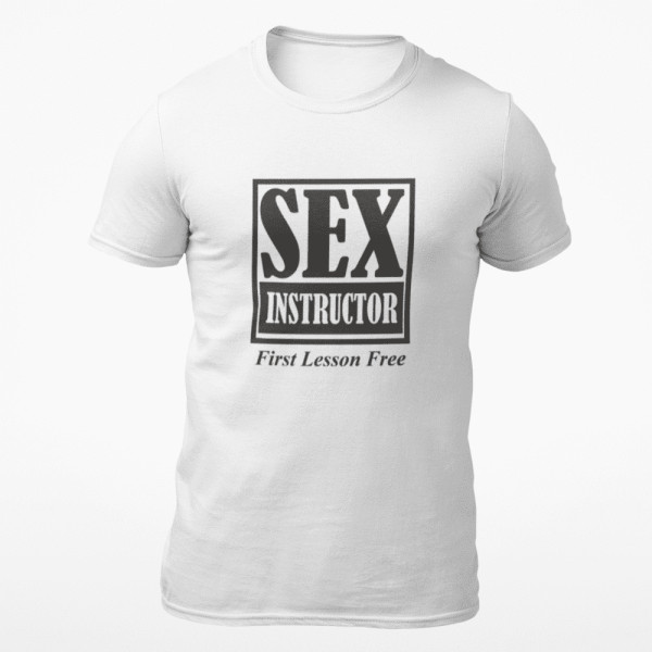Marškinėliai "Sex instructor" Marškinėliai "Sex instructor"