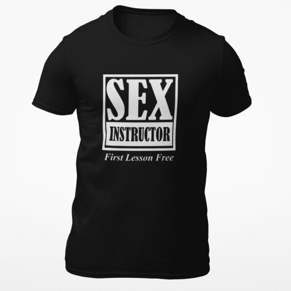 Marškinėliai "Sex instructor" Marškinėliai "Sex instructor"