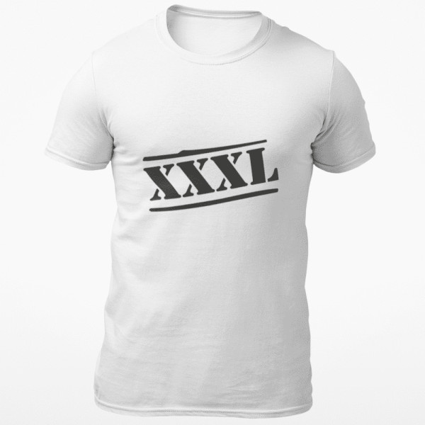 Marškinėliai "XXXL" Marškinėliai "XXXL"