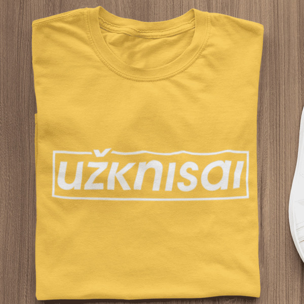 Marškinėliai "Užknisai"