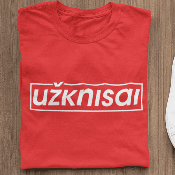 Marškinėliai "Užknisai"