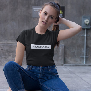 Marškinėliai "Nenervuok"