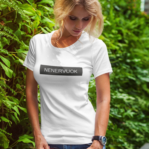 Marškinėliai "Nenervuok"