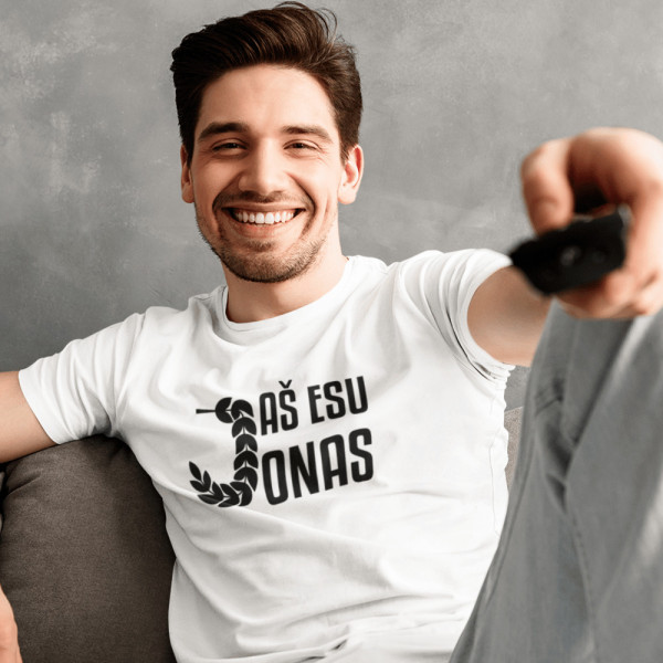 Marškinėliai "Aš esu Jonas" Marškinėliai "Aš esu Jonas"