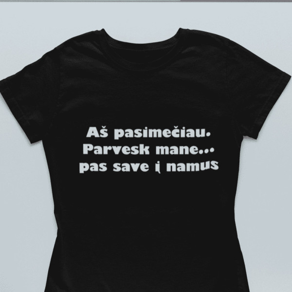 Marškinėliai "Aš pasimečiau"