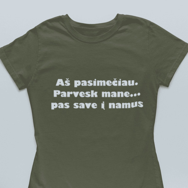 Marškinėliai "Aš pasimečiau"