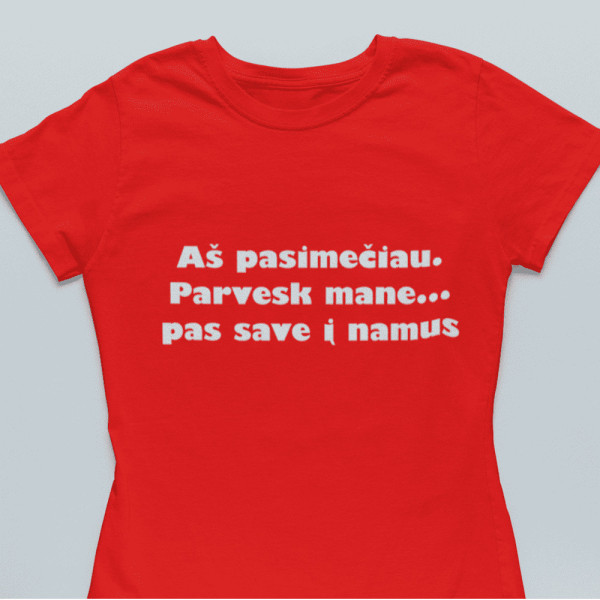 Marškinėliai "Aš pasimečiau"