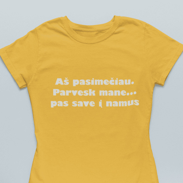 Marškinėliai "Aš pasimečiau"
