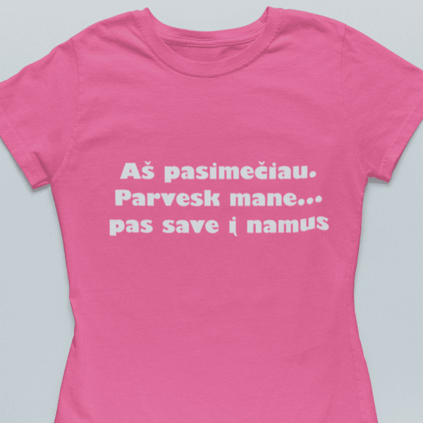 Marškinėliai "Aš pasimečiau"