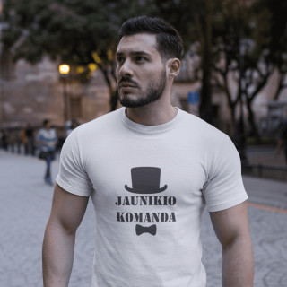 Marškinėliai "Jaunikio komanda"