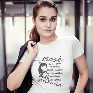 Marškinėliai "Pati geriausia Bosė"
