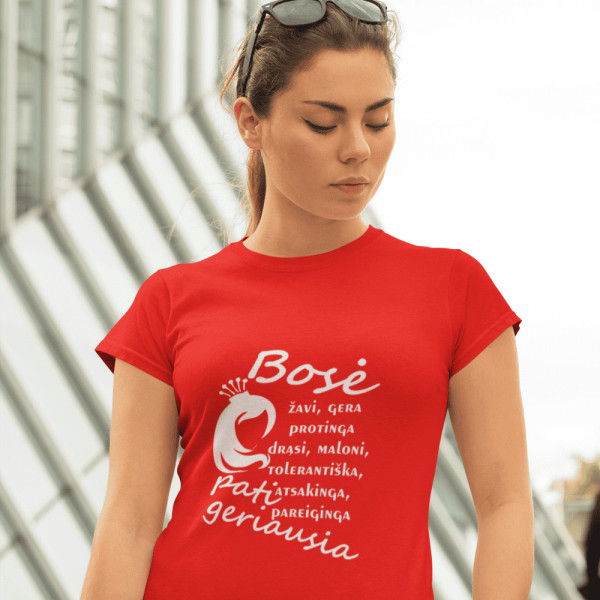 Marškinėliai "Pati geriausia Bosė"