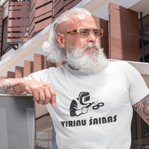 Marškinėliai "Virinu šaibas" Marškinėliai "Virinu šaibas"