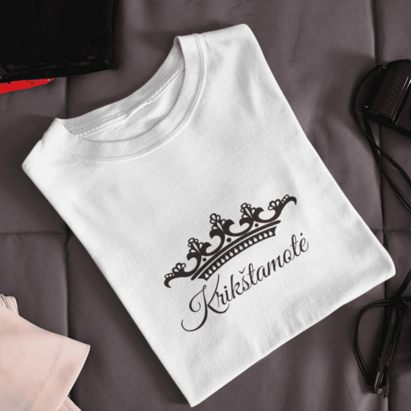 Marškinėliai "Krikštamotė" Marškinėliai "Krikštamotė"