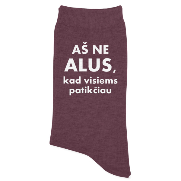 Kojinės "Aš ne alus, kad visiems patikčiau" (mot.)