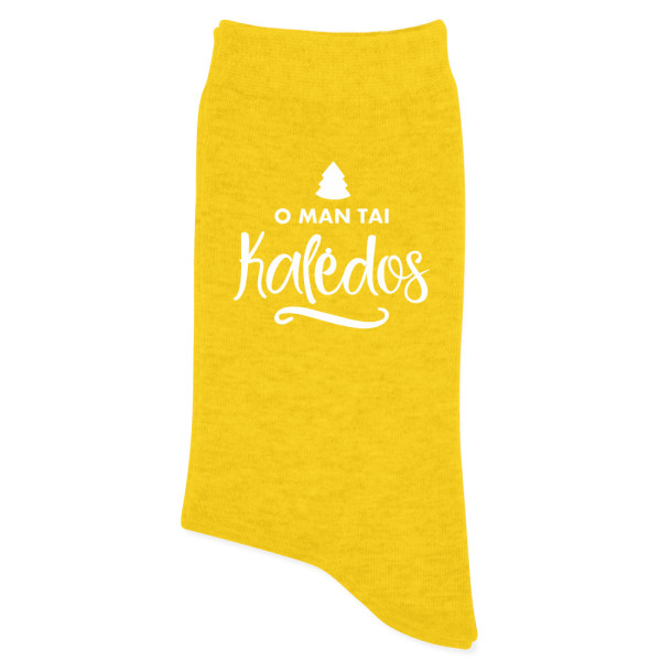 Kojinės "O man tai Kalėdos" (mot.)