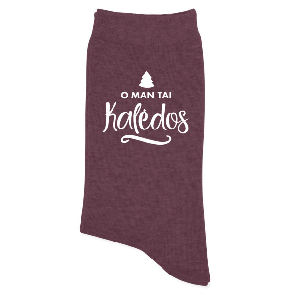 Kojinės "O man tai Kalėdos" (mot.)