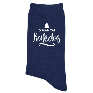 Kojinės "O man tai Kalėdos" (mot.)