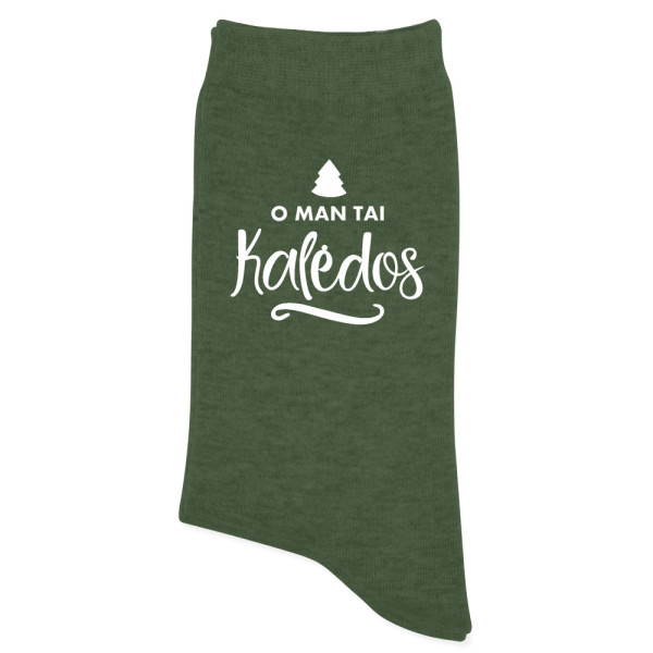 Kojinės "O man tai Kalėdos" (mot.)