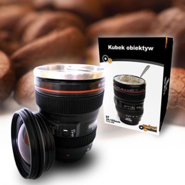 Termopuodelis - fotoaparato objektyvas Termopuodelis - fotoaparato objektyvas