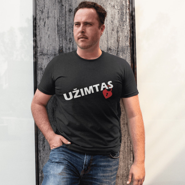 Marškinėliai "Užimtas" Marškinėliai "Užimtas"