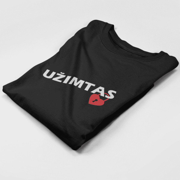 Marškinėliai "Užimtas" Marškinėliai "Užimtas"