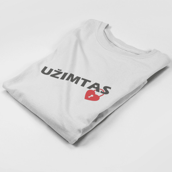 Marškinėliai "Užimtas" Marškinėliai "Užimtas"