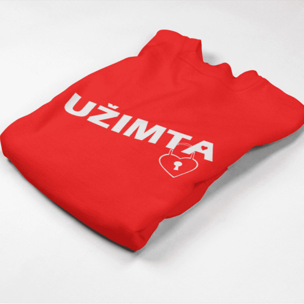 Džemperis "Užimta" Džemperis "Užimta"