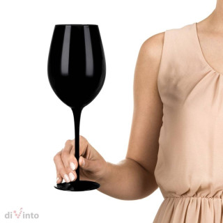 XXL Vyno taurė 860ml (juoda)