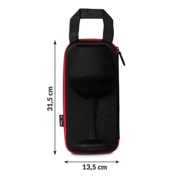 XXL Vyno taurė 860ml (juoda)