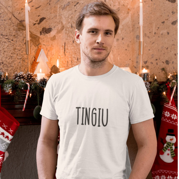 Vyr. Marškinėliai "TINGIU" Vyr. Marškinėliai "TINGIU"