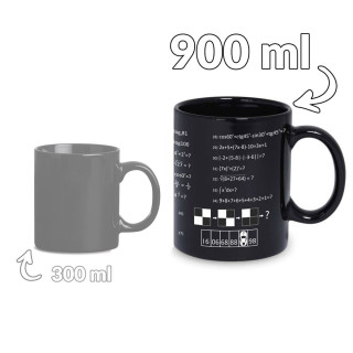 Gigantiškas genijaus puodelis (800ml)