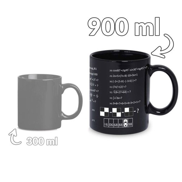 Gigantiškas genijaus puodelis (800ml) Gigantiškas genijaus puodelis (800ml)