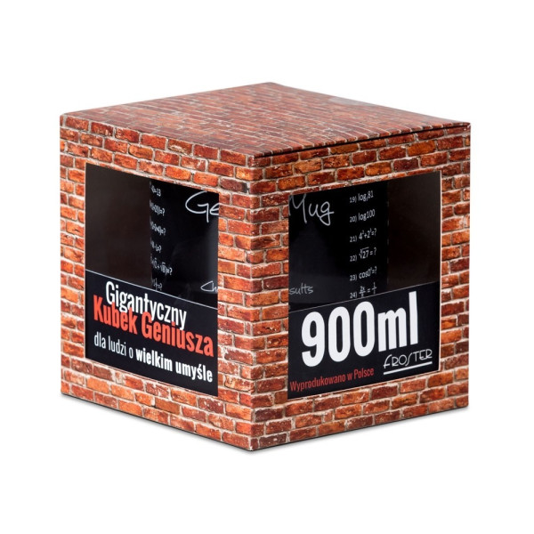 Gigantiškas genijaus puodelis (800ml) Gigantiškas genijaus puodelis (800ml)
