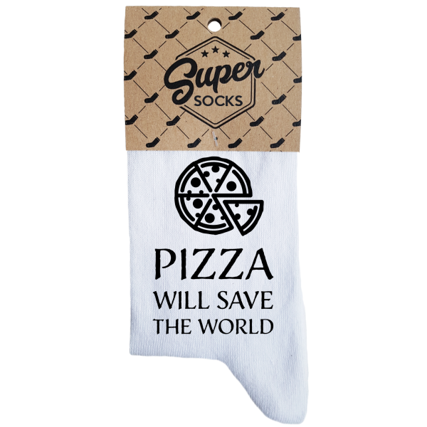 Moteriškos kojinės „Pizza“ Moteriškos kojinės „Pizza“