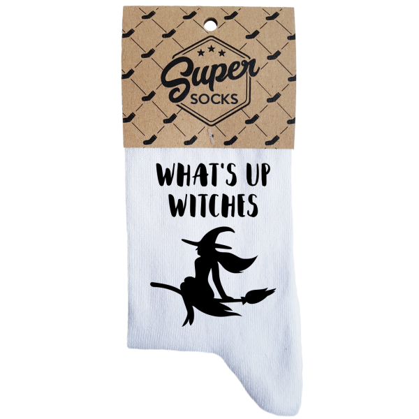 Moteriškos kojinės „What's up witches“ Moteriškos kojinės „What's up witches“