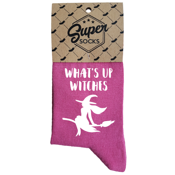Moteriškos kojinės „What's up witches“ Moteriškos kojinės „What's up witches“