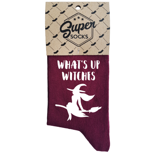 Moteriškos kojinės „What's up witches“ Moteriškos kojinės „What's up witches“