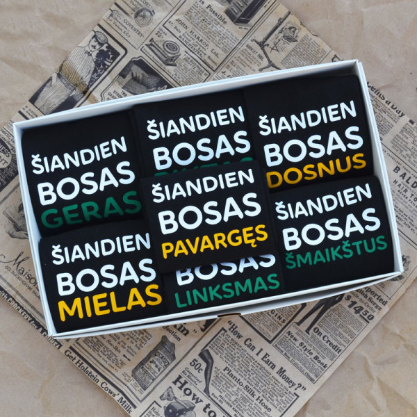 Kojinių komplektas "7 boso dienos"